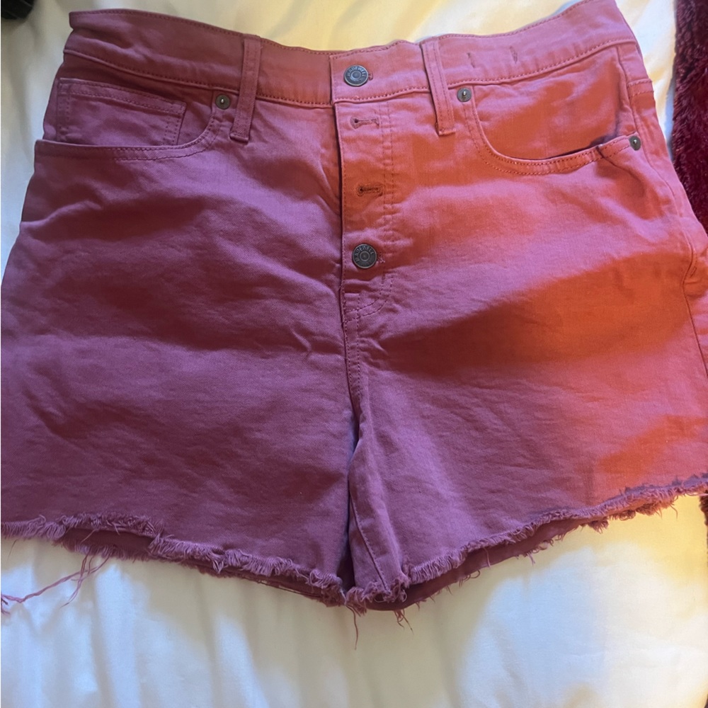 High Waisted Madewell Shorts - size 28